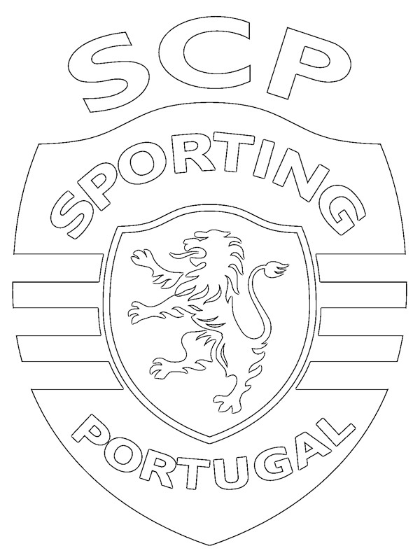 Sporting Clube de Portugal Coloriage