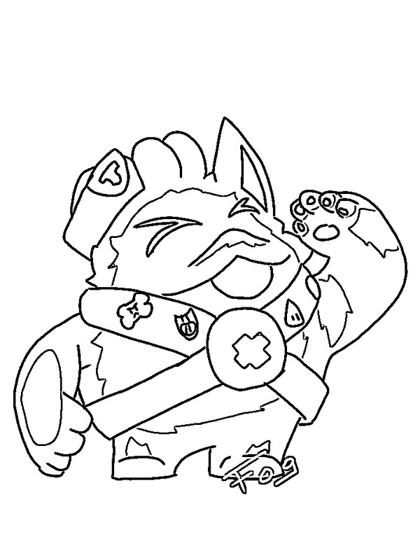 Squeak Brawl Stars Coloriage Squeak Brawl Stars Coloriage