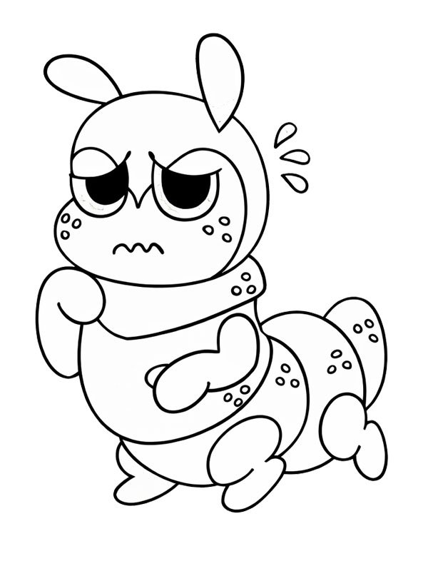 Squirm (Dandy's World) Coloriage Squirm (Dandy's World) Coloriage