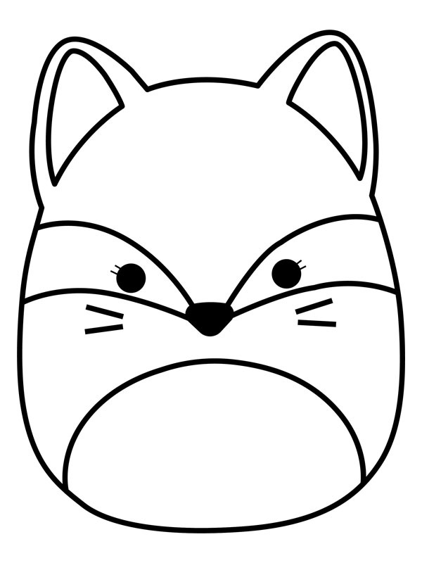 Squishmallows Fifi Coloriage Squishmallows Fifi Coloriage