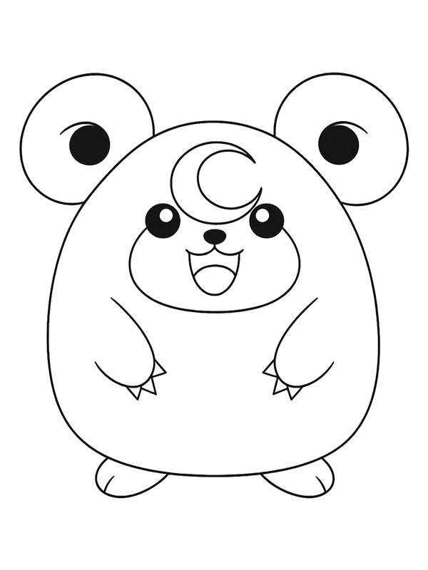 Squishmallows Pokémon Coloriage Squishmallows Pokémon Coloriage
