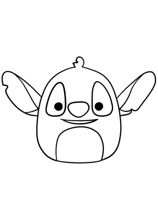Squishmallows Stitch Coloriage Squishmallows Stitch Coloriage