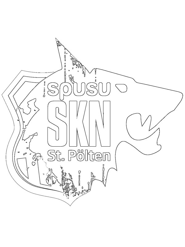 SKN Sankt Pölten Coloriage SKN Sankt Pölten Coloriage