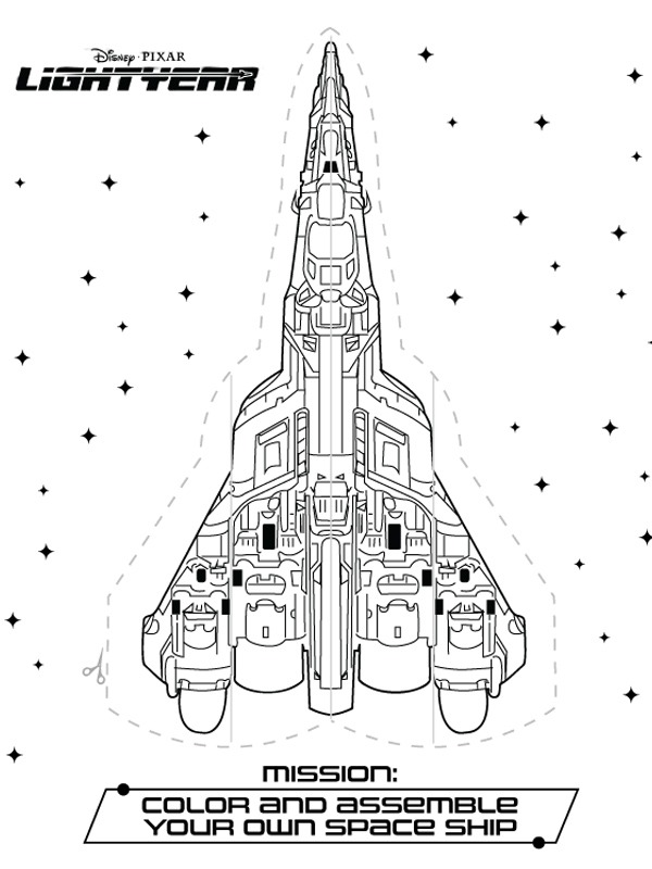 Star Cruiser 42 Coloriage Star Cruiser 42 Coloriage