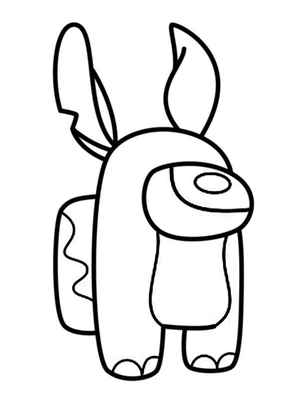 Stitch Among Us Coloriage Stitch Among Us Coloriage