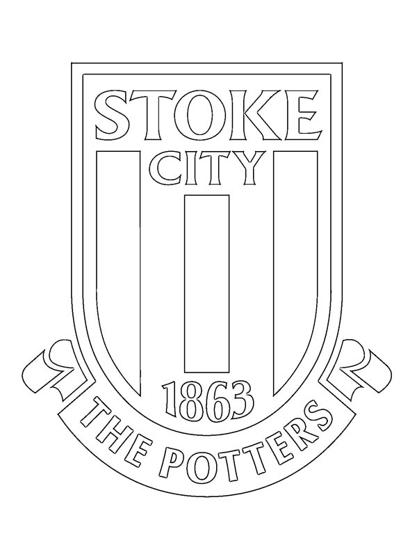 Stoke City FC Coloriage