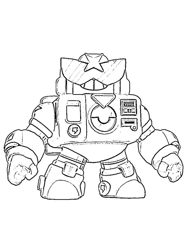 Surge Brawl stars Coloriage Surge Brawl stars Coloriage