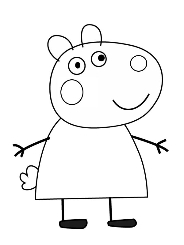 Suzy Sheep Coloriage Suzy Sheep Coloriage
