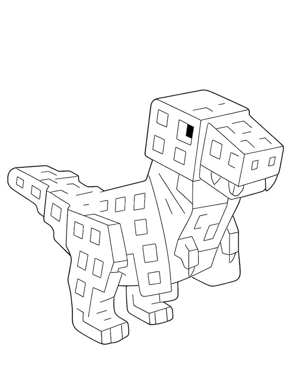 T-Rex (Grow a garden) Coloriage T-Rex (Grow a garden) Coloriage