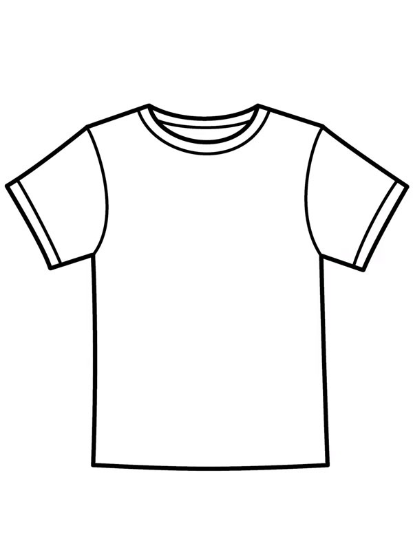T-Shirt Coloriage T-Shirt Coloriage