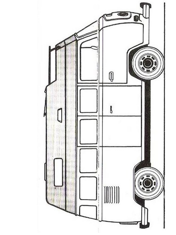 camping-car volkswagen t2 Coloriage camping-car volkswagen t2 Coloriage