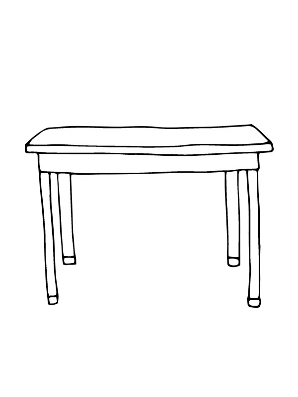 Table Coloriage