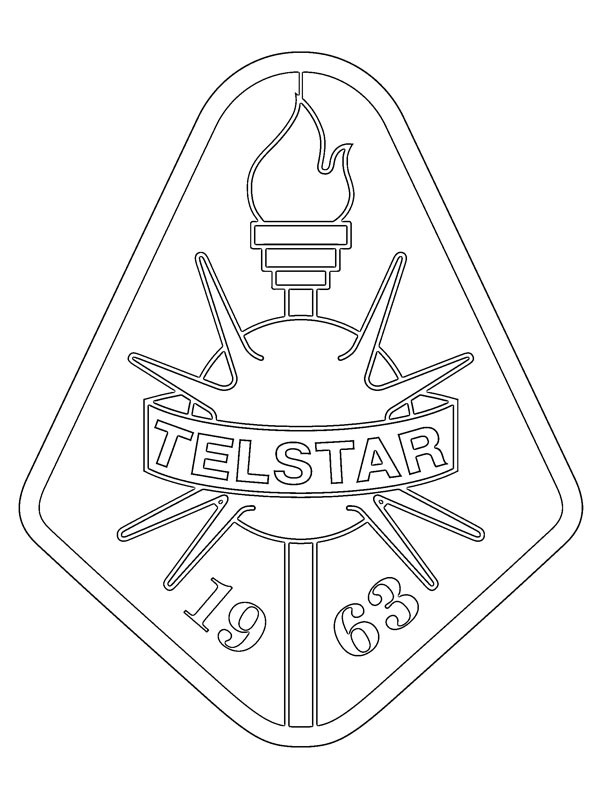 telstar Coloriage telstar Coloriage