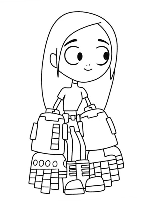 Terra (Teen Titans Go!) Coloriage Terra (Teen Titans Go!) Coloriage
