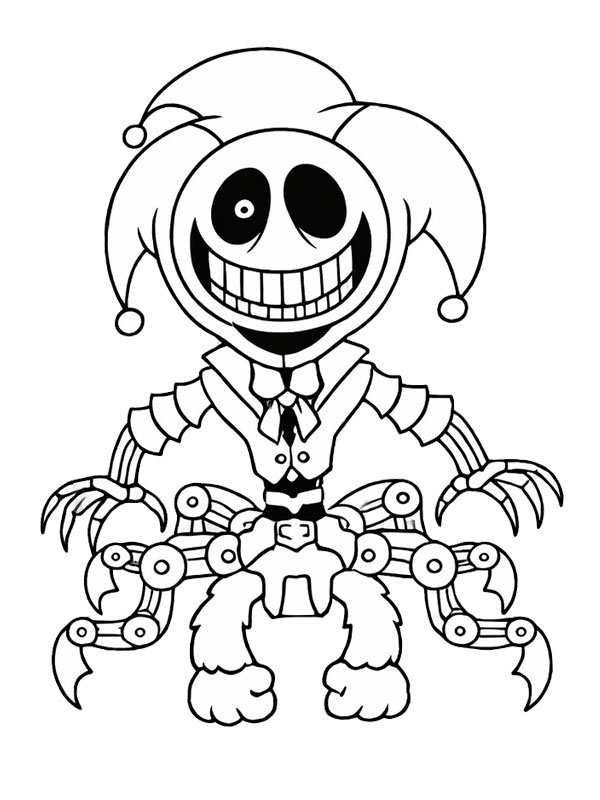 The Prototype (Poppy Playtime) Coloriage