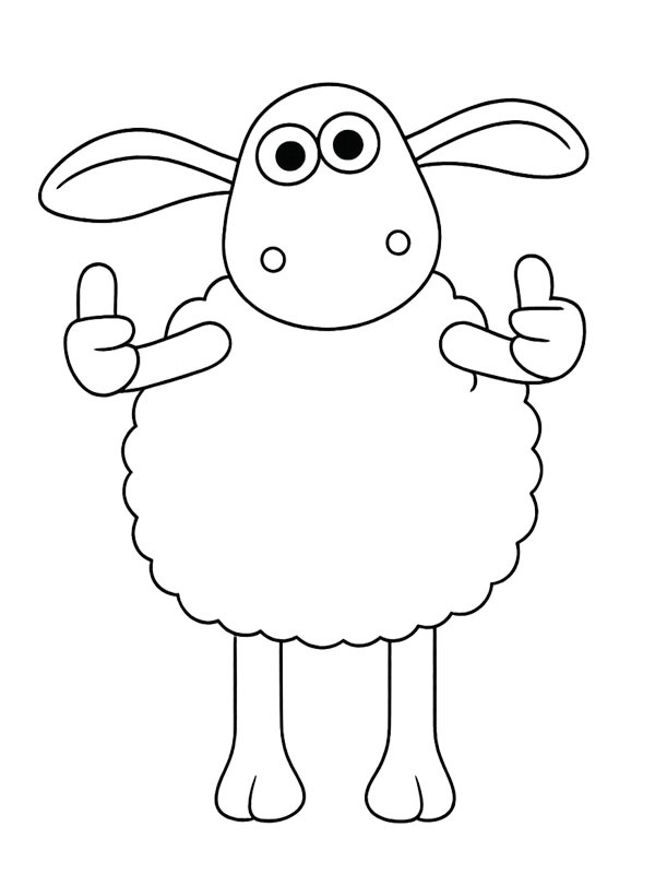 Timmy (Shaun le Mouton) Coloriage Timmy (Shaun le Mouton) Coloriage