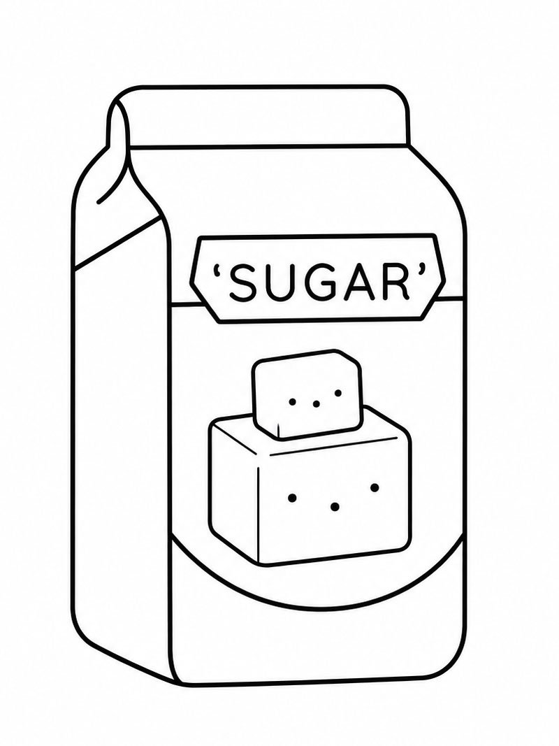 Toca Boca sucre Coloriage