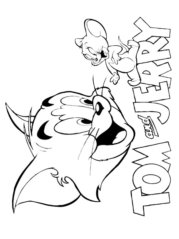 Tom et Jerry Coloriage Tom et Jerry Coloriage