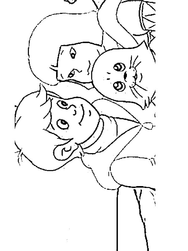 Tommy, Ayma et Bibifoc Coloriage Tommy, Ayma et Bibifoc Coloriage