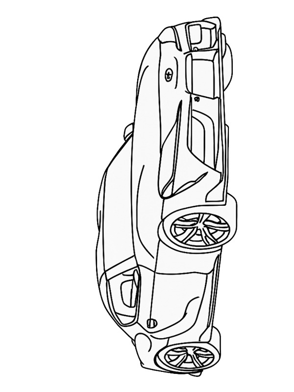 Toyota GR Supra Coloriage Toyota GR Supra Coloriage