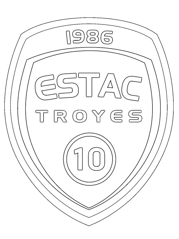 Troyes Coloriage