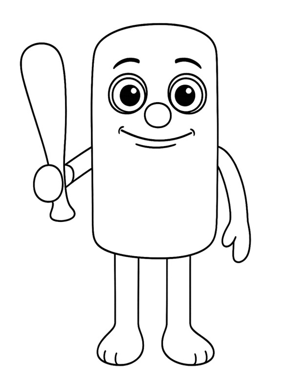 Tung Tung Tung Sahur Coloriage Tung Tung Tung Sahur Coloriage