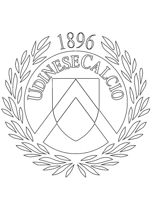 Udinese Calcio Coloriage