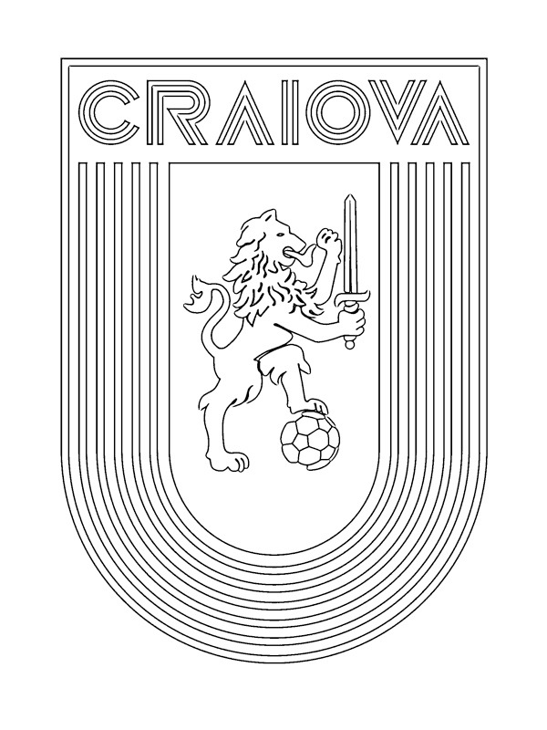 FC Universitatea Craiova Coloriage