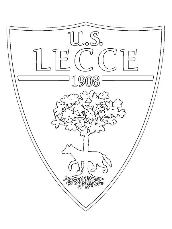 US Lecce Coloriage