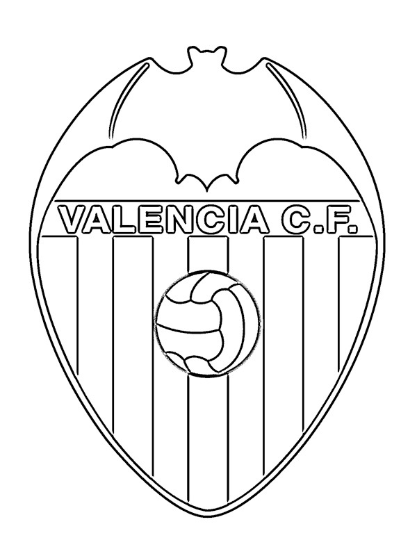 Valence CF Coloriage