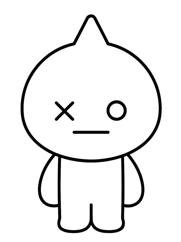VAN (BT21) Coloriage VAN (BT21) Coloriage