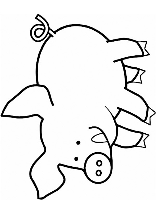 cochon Coloriage