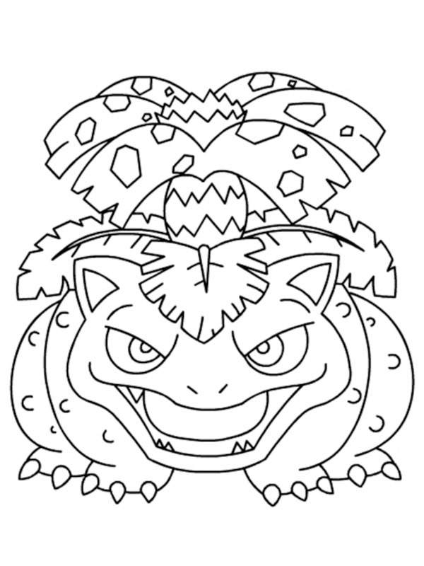Florizarre Coloriage Florizarre Coloriage