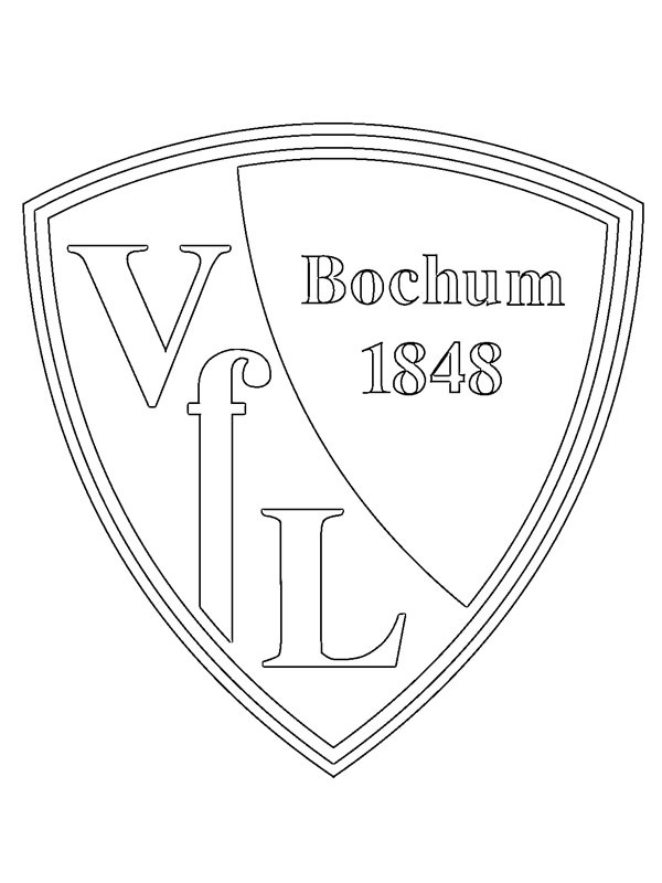 VfL Bochum Coloriage VfL Bochum Coloriage