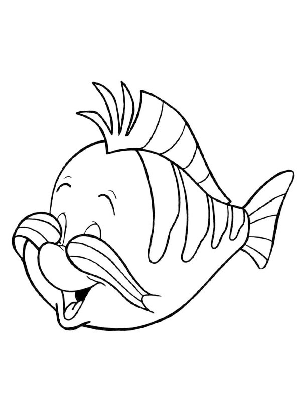 Poisson Polochon Coloriage Poisson Polochon Coloriage
