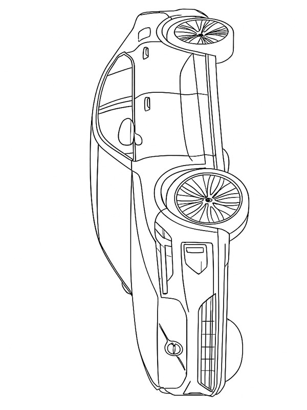 Volvo ES90 Coloriage Volvo ES90 Coloriage