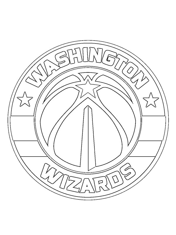 washington wizards Coloriage