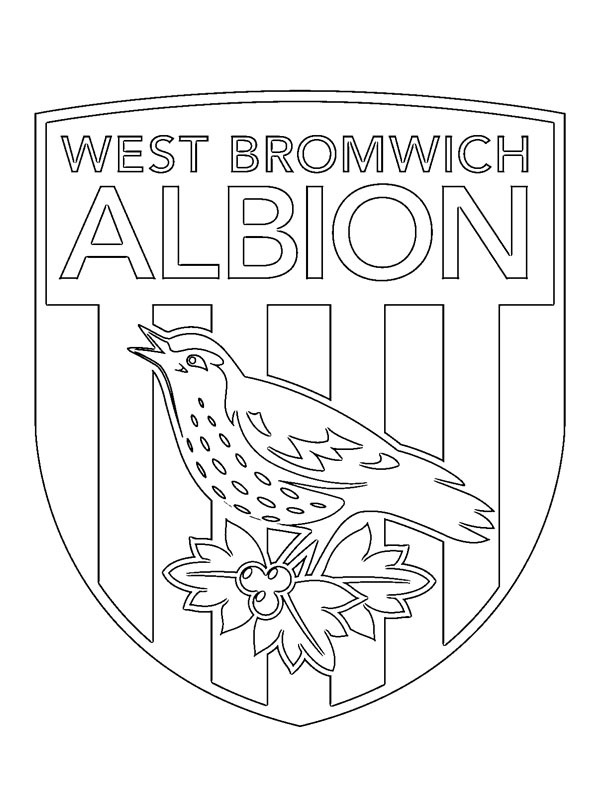 West Bromwich Albion Coloriage