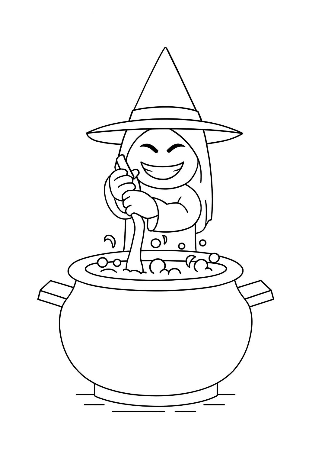 Witch Fuse (Steal a Brainrot) Coloriage Witch Fuse (Steal a Brainrot) Coloriage
