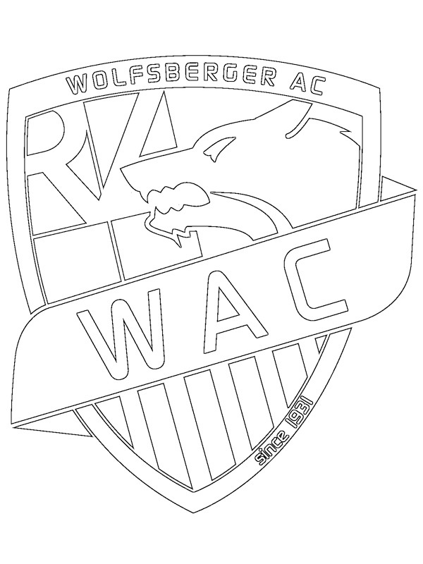 Wolfsberger AC Coloriage Wolfsberger AC Coloriage