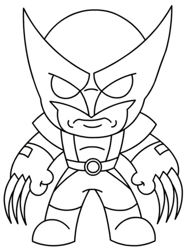 Wolverine Fortnite Coloriage Wolverine Fortnite Coloriage