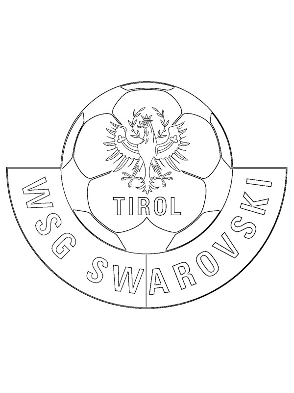 WSG Swarovski Tirol Coloriage