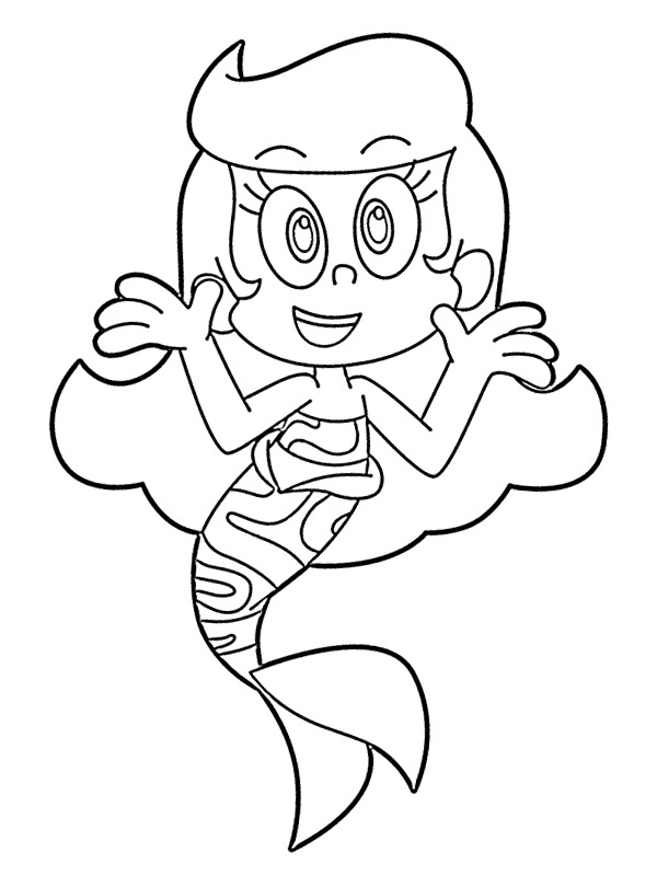 Sirène Molly Coloriage Sirène Molly Coloriage