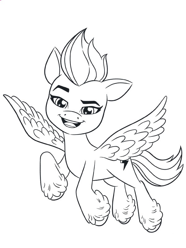 Zipp Storm Coloriage Zipp Storm Coloriage