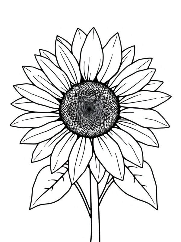 Tournesol Coloriage Tournesol Coloriage