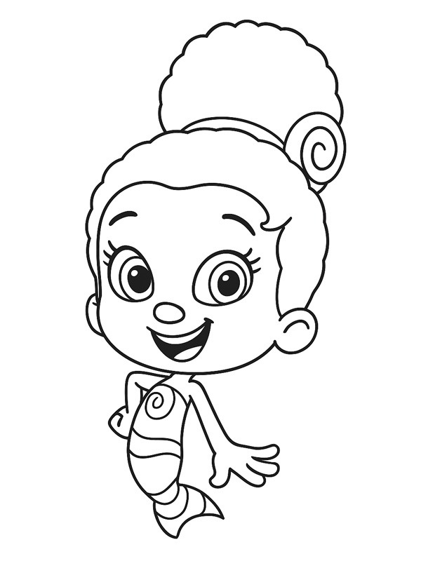 Zooli (Bubulle Guppies) Coloriage Zooli (Bubulle Guppies) Coloriage